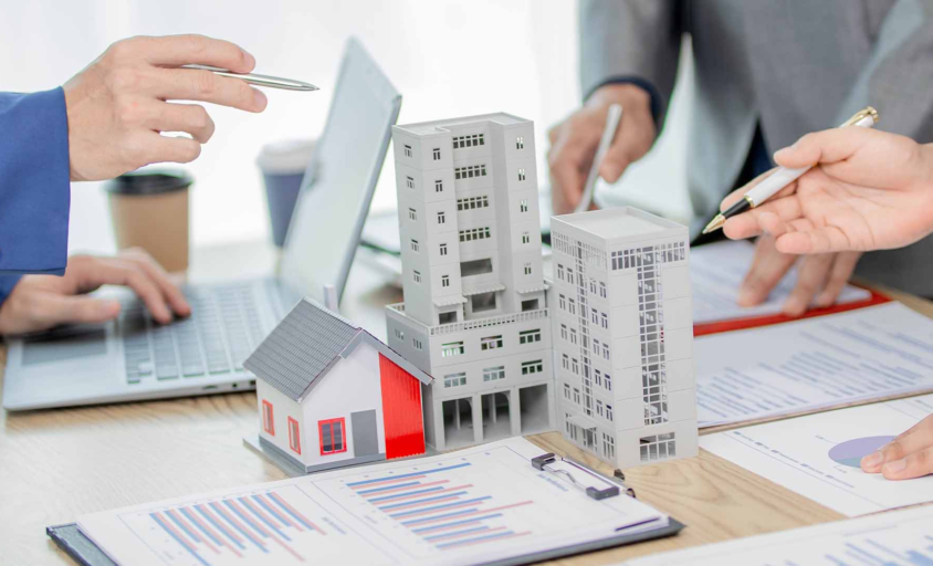 real estate booth